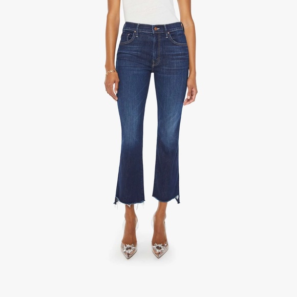 MOTHER Jeans- The Insider Crop Step Fray size 27 - Picture 6 of 6